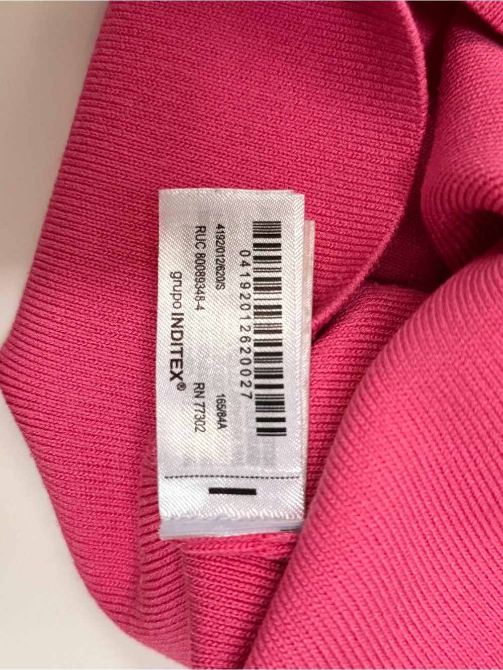 Zara Pink Sweetheart Neck Ribbed Cropped Tank Y2K Fitted Small - Picture 5 of 9